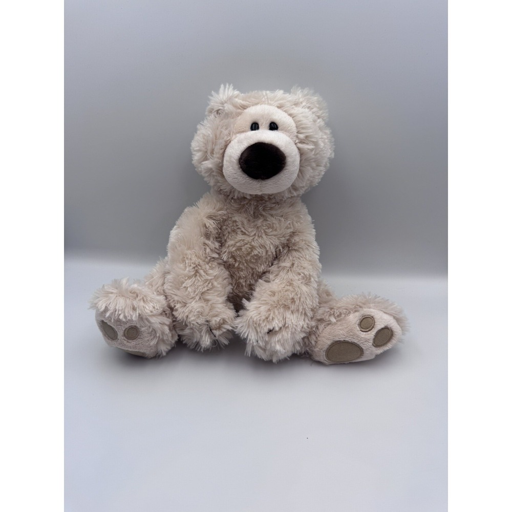 GUND Philbin Teddy Bear Plush Stuffed Toy Small Beige Soft Cute Cuddly